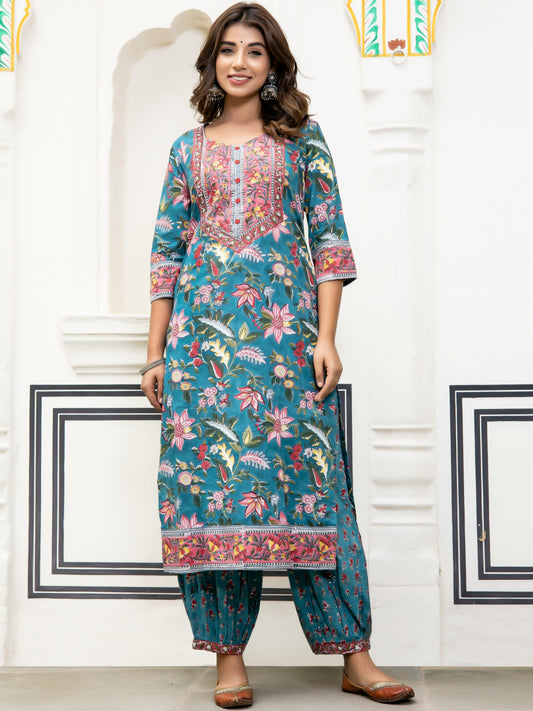 Ethnic Co-ord Set – Mustard Yellow